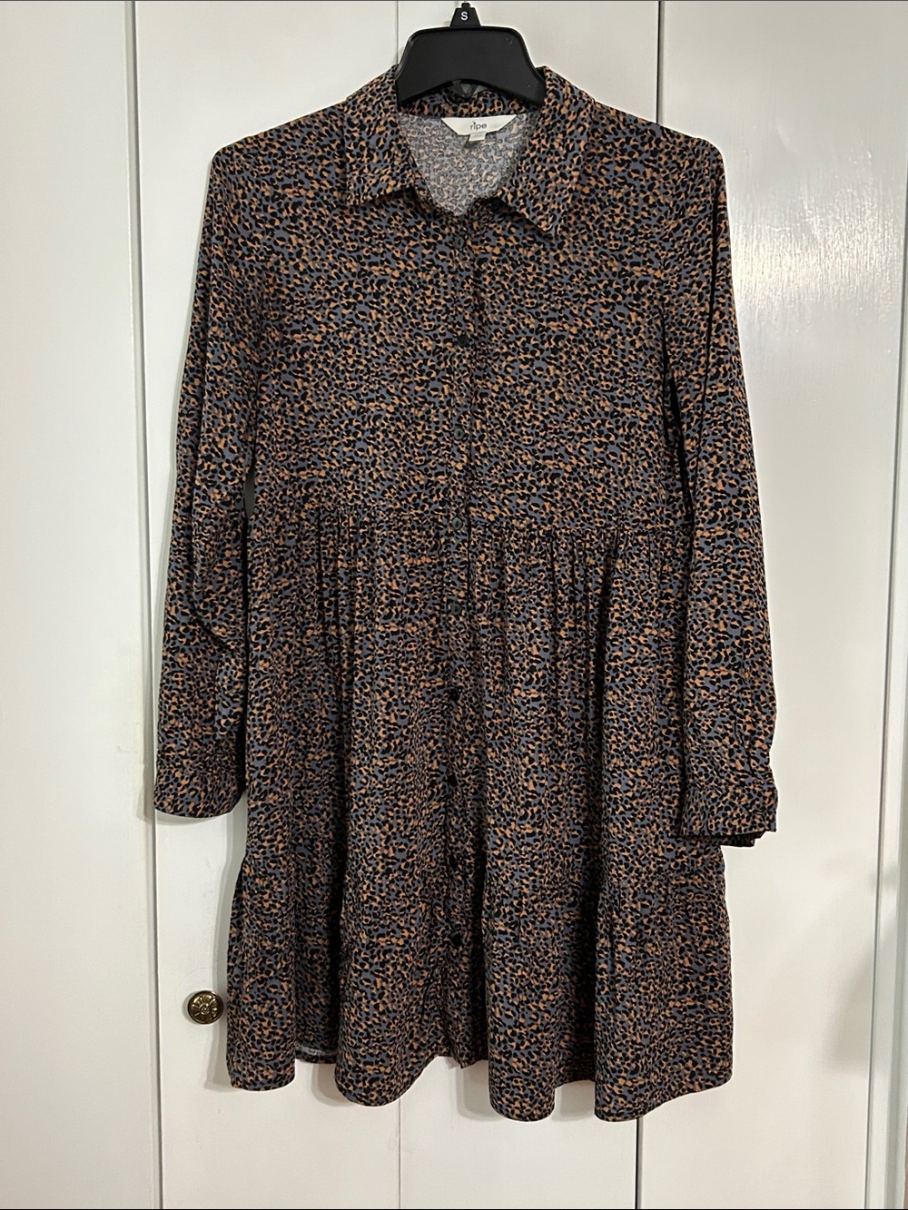Ripe Maternity Abby Button Through Dress, XS